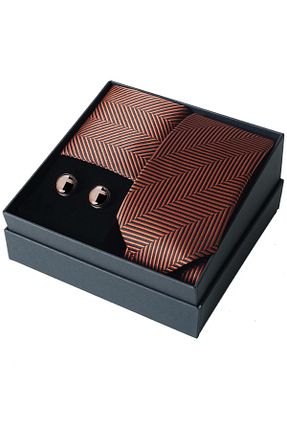 کراوات نارنجی مردانه پلی استر Esgue - کد 796660934
