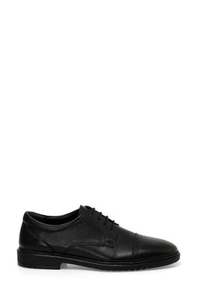 کفش کلاسیک مشکی مردانه پاشنه کوتاه ( 4 - 1 cm ) پاشنه ساده کد 796957814