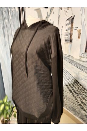ست گرمکن حجاب مشکی زنانه رگولار makkas - کد 797001552