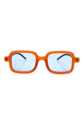 عینک آفتابی آبی زنانه 56 مستطیل کد 680418741