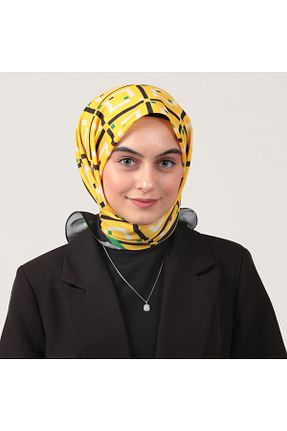روسری زرد پنبه ای ipekistanbul - کد 797123606