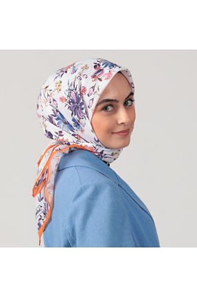 روسری نارنجی پنبه ای ipekistanbul - کد 797123915
