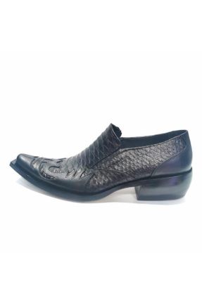 کفش کلاسیک مشکی مردانه پاشنه کوتاه ( 4 - 1 cm ) کد 797260316