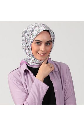 روسری بنفش پنبه ای ipekistanbul - کد 797123400