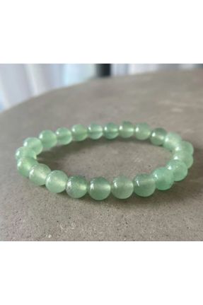 دستبند جواهر سبز زنانه سنگ طبیعی کد 796934059