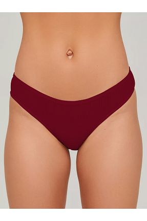 شورت اسپرت زرشکی زنانه پنبه ای MİSTİRİK - کد 797129019