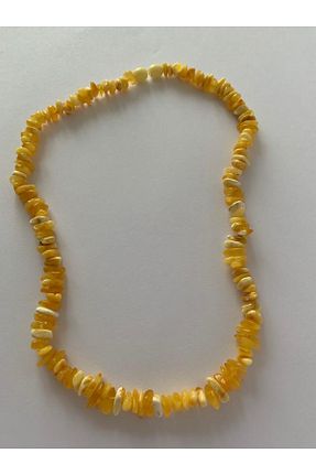 ست جواهر زرد زنانه چرم Tesbihci Efendi - کد 98397569