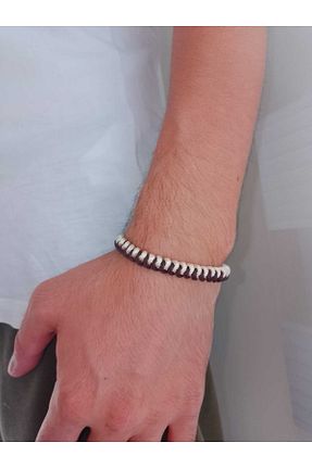 دستبند جواهر بژ زنانه BRHN - کد 797151184