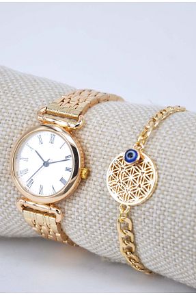 ساعت مچی طلائی زنانه 26-30 میلی متر storeay - کد 797182207