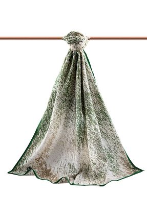 شال سبز زنانه Medine İpeği Vissona - کد 797184111