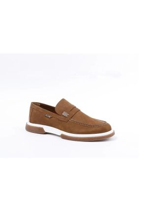 کفش کژوال قهوه ای مردانه پاشنه کوتاه ( 4 - 1 cm ) پاشنه ساده کد 797295513