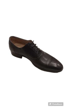 کفش کلاسیک قرمز مردانه چرم طبیعی پاشنه کوتاه ( 4 - 1 cm ) کد 797418468