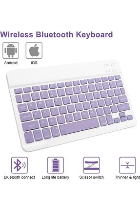 کیف تبلت بنفش Samsung Uyumlu UnDePlus - کد 797749296