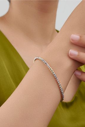دستبند نقره زنانه 925 عیار Tmt Silver - کد 175401730