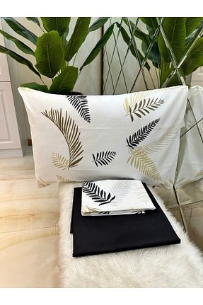 ست ملحفه تکنفره مشکی Lastiksiz Özcan Ev Tekstil - کد 705496084