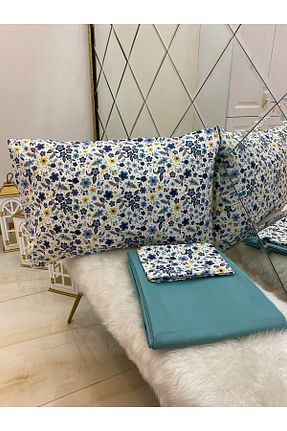 ست ملحفه دونفره رنگی پنبه ای Özcan Ev Tekstil - کد 357591309