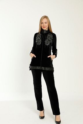 لباس سایز بزرگ مشکی زنانه Gore Laila - کد 797216085