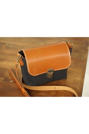 کیف دوشی مشکی زنانه چرم خالص Craftelier - کد 797415432