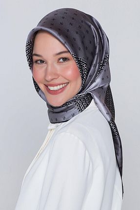 روسری طوسی İpek Tivil Armine - کد 736017607