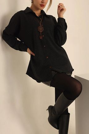 پیراهن مشکی زنانه رگولار its AY shop - کد 797704204