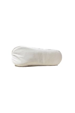 دمپائی سفید زنانه پارچه نساجی پاشنه نازک پاشنه کوتاه ( 4 - 1 cm ) کد 797601658