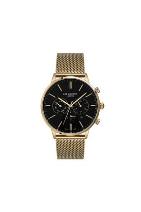 ساعت مچی زرد مردانه 45 میلی متر Lee Cooper - کد 55954413