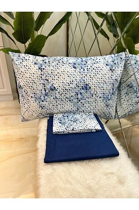 ست ملحفه دونفره سرمه ای Lastiksiz Özcan Ev Tekstil - کد 715962837