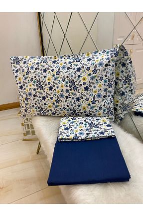 ست ملحفه دونفره رنگی پنبه ای Özcan Ev Tekstil - کد 346177384
