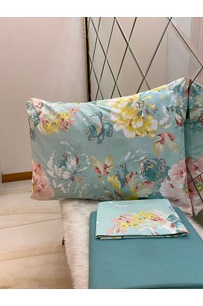 ست ملحفه تکنفره سبز پنبه ای Özcan Ev Tekstil - کد 454918412