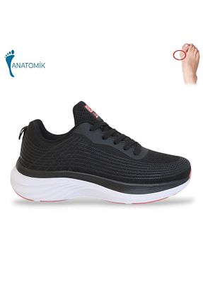 کفش پیاده روی مشکی زنانه پارچه ای Jump - کد 798167459