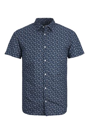 پیراهن آبی مردانه رگولار Jack & Jones Premium - کد 797804383