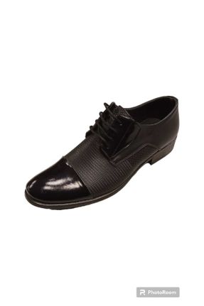 کفش کلاسیک سفید مردانه چرم طبیعی پاشنه کوتاه ( 4 - 1 cm ) کد 797415058