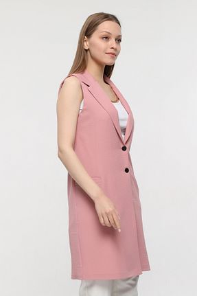 جلیقه صورتی زنانه اسلیم DEDAR Tekstil - کد 797903931