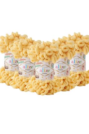 نخ بافندگی زرد Alize - کد 777202366