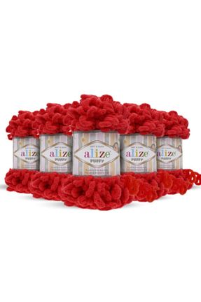 نخ بافندگی قرمز Alize - کد 759596358