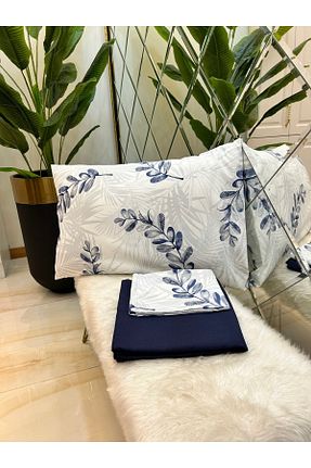 ست ملحفه دونفره سرمه ای Lastiksiz Özcan Ev Tekstil - کد 645650593