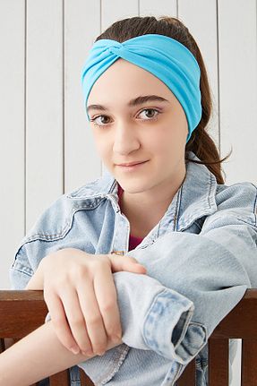 باندانا آبی پنبه ای Babygiz - کد 105664921
