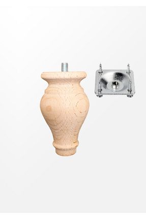 پایه مبل قهوه ای turanahşap - کد 81862334