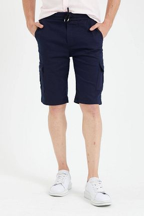 شلوارک و برمودا سرمه ای مردانه اسلیم فیت Serseri Jeans - کد 106560777