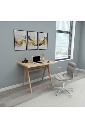 میز تحریر قهوه ای 72 سانتی متر WOODFACE - کد 248621813