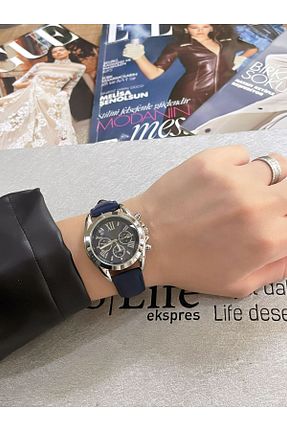 ساعت مچی سرمه ای زنانه 36-40 میلی متر LOOQ - کد 798274873