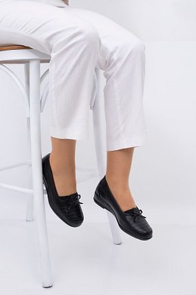 کفش کژوال مشکی زنانه چرم مصنوعی Derilax - کد 68893995
