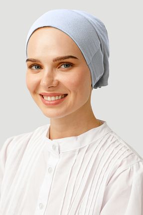 کلاه شنای حجاب طوسی زنانه Mooncorn - کد 798422694