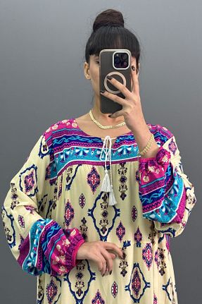 لباس صورتی زنانه بافتنی Saklı Butik - کد 798479431