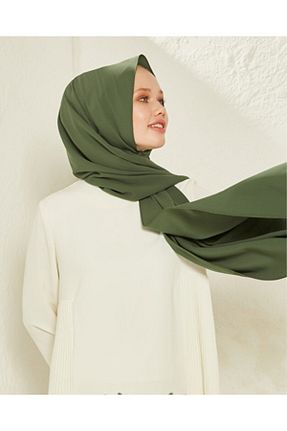 شال خاکی زنانه Medine İpeği ŞURA ŞAL - کد 65672163