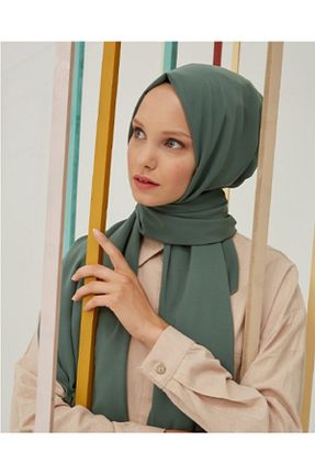 شال سبز زنانه Medine İpeği ŞURA ŞAL - کد 65541681