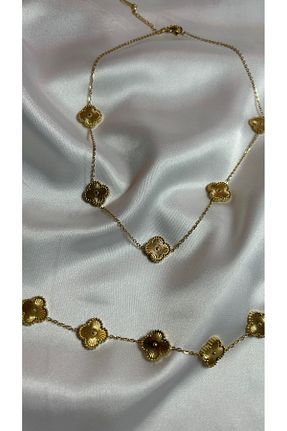 ست استیل طلائی زنانه سنگ Arsay Boutique - کد 798543702