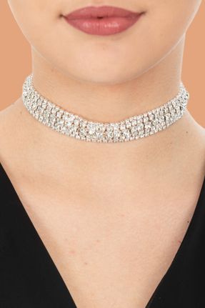 گردنبند جواهر زنانه سنگی کد 62893094