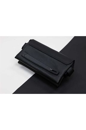 کیف دستی مشکی زنانه چرم خالص DeriLuxury - کد 794370436