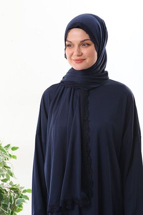 لباس حجاب سرمه ای زنانه رگولار medipek - کد 795685750